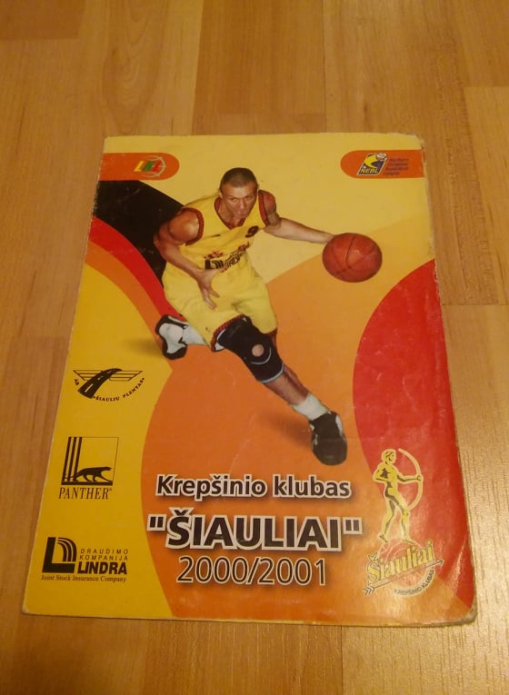 BC Šiauliai. "Šiaulių" klubo programa (2000-01 m.)